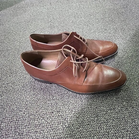 Cole Haan Men's Leather Dress Shoes Brown - Size 11.5 - Picture 3 of 5